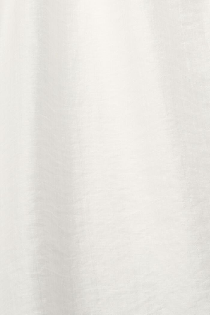 Med linne: lätt blus, OFF WHITE, detail image number 4