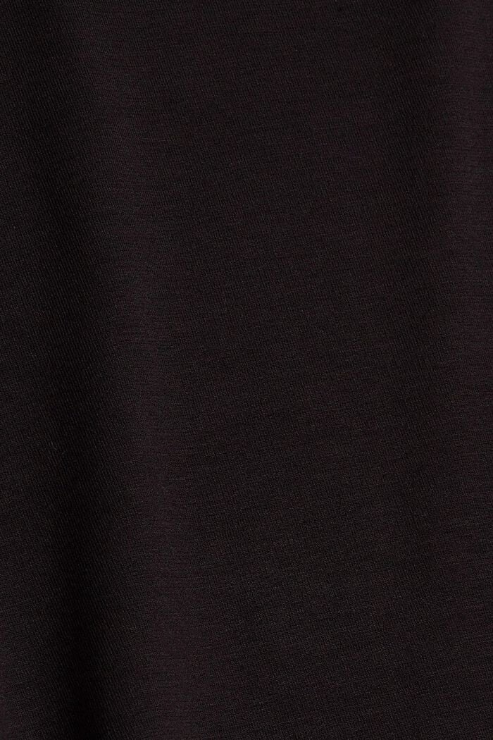 Mysig klänning, LENZING™ ECOVERO™, BLACK, detail image number 4