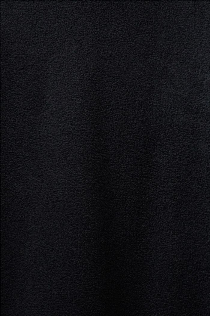Träningströja i fleece, BLACK, detail image number 5