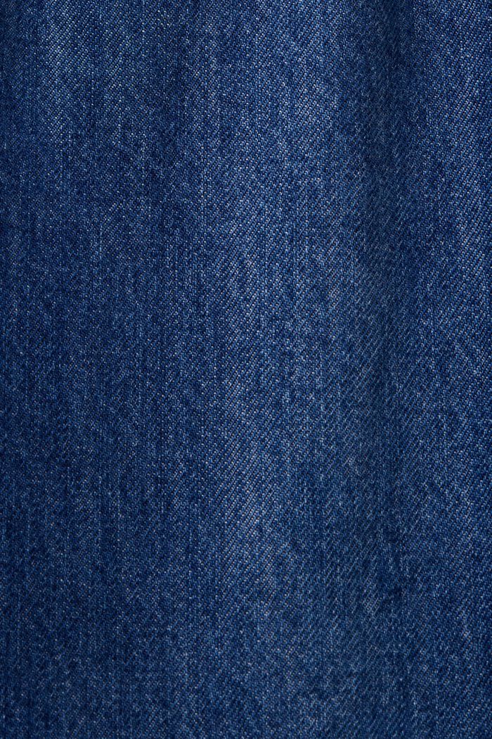 Asymmetriska 90-talsjeans med vida ben, BLUE LIGHT WASHED, detail image number 7