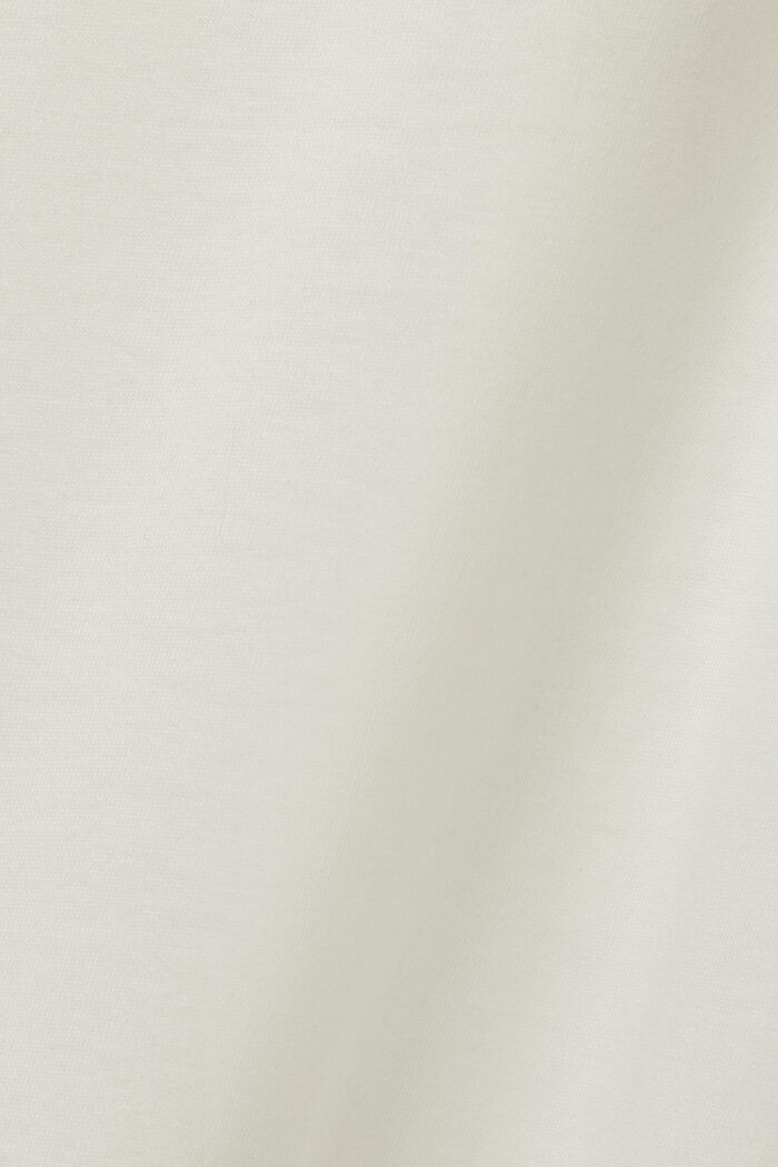 Sweatbyxa i unisexmodell av bomullsfleece med logo, OFF WHITE, detail image number 5