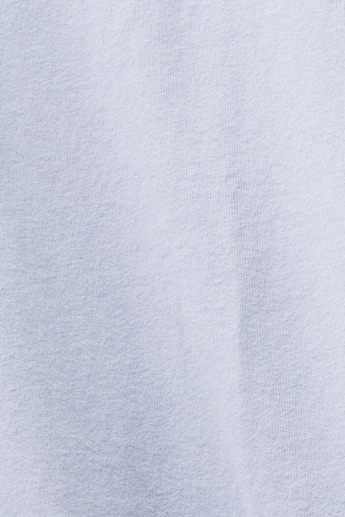 Långärmad T-shirt med rund ringning, LIGHT BLUE LAVENDER, detail image number 5