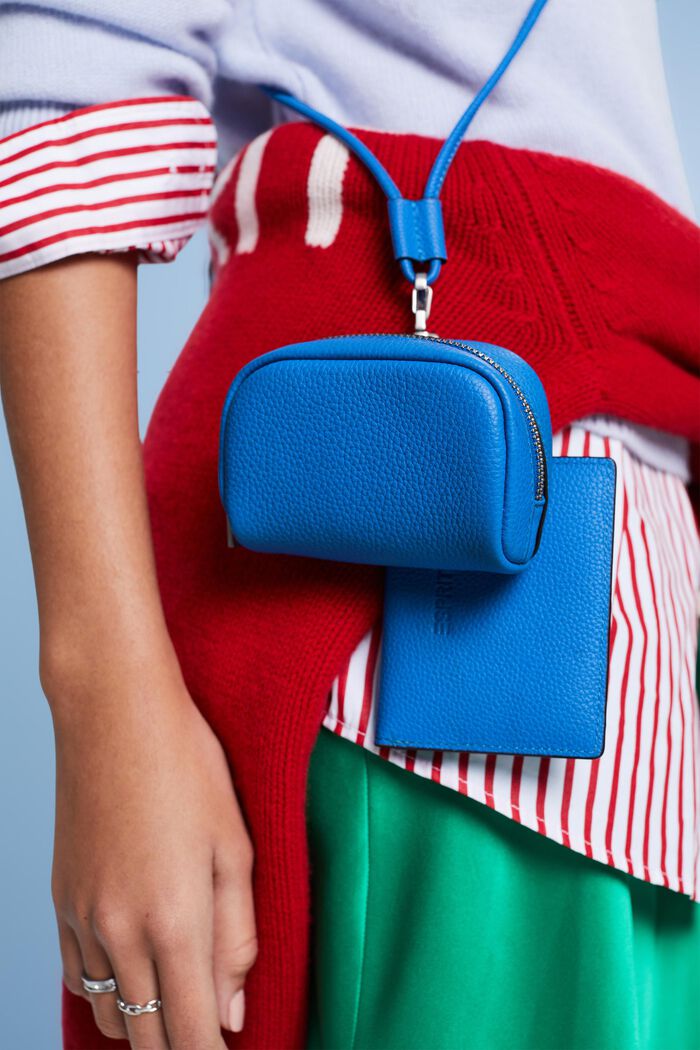 Mini pouch-väska, BRIGHT BLUE, detail image number 4