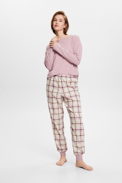 Pyjamasset med långärmad överdel