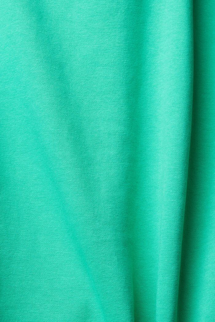 Sweatshirt med huva, LIGHT GREEN, detail image number 1