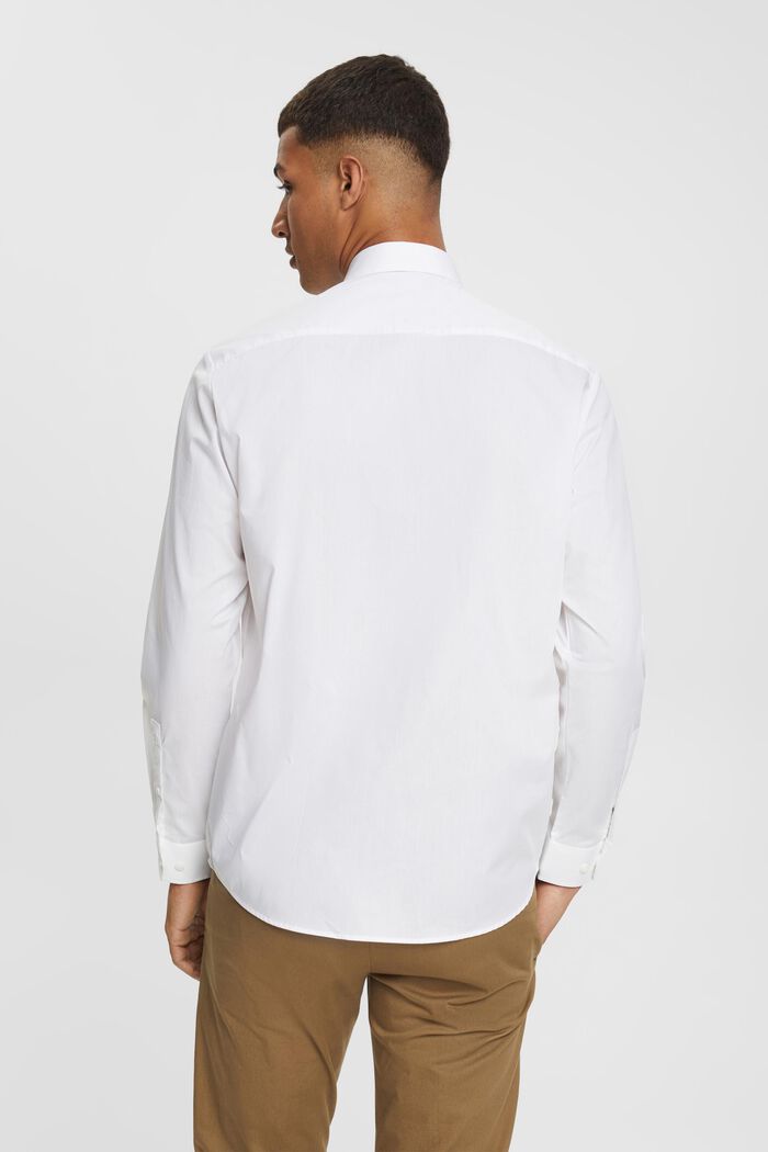 Hållbar bomullsskjorta, WHITE, detail image number 3