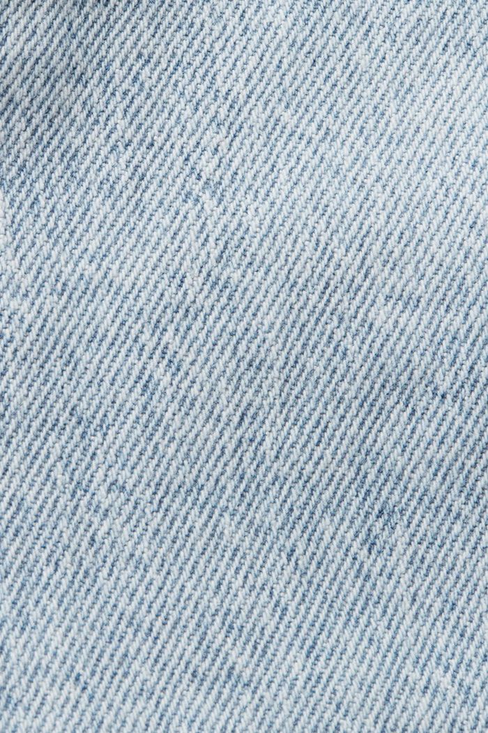 Jeansshorts i retro-bermudastil, BLUE BLEACHED, detail image number 5