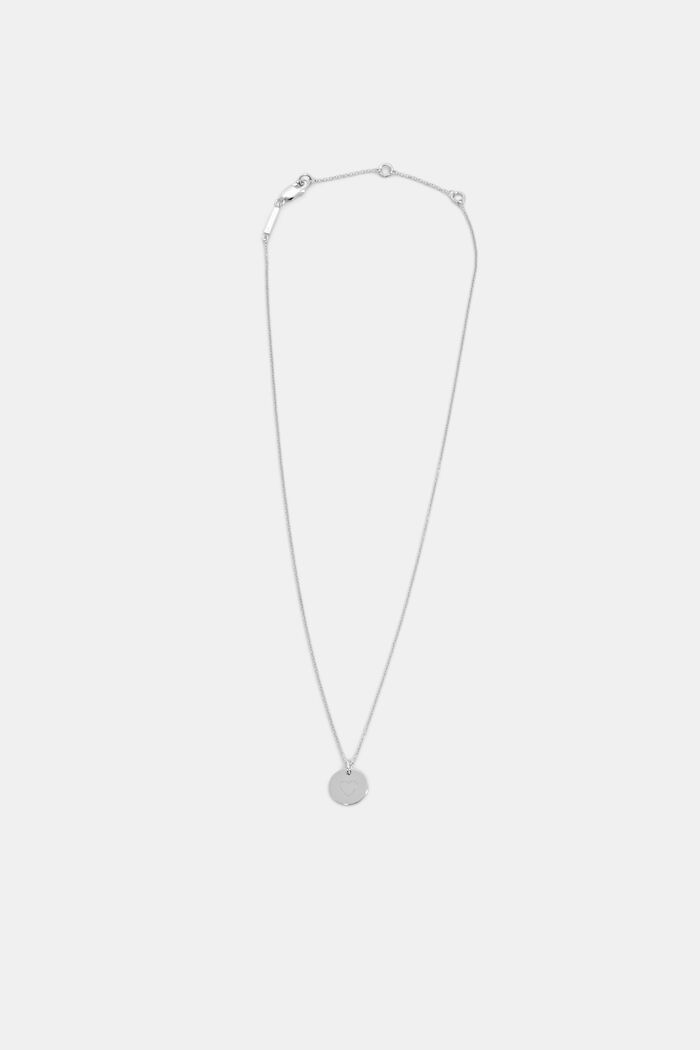 Halsband i sterlingsilver med ett graverat hänge, SILVER, detail image number 0