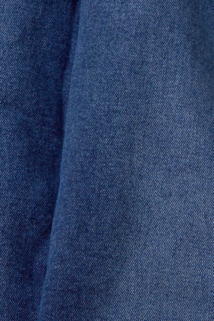 CURVY straight fit jeans, stretchbomull, BLUE DARK WASHED, detail image number 1