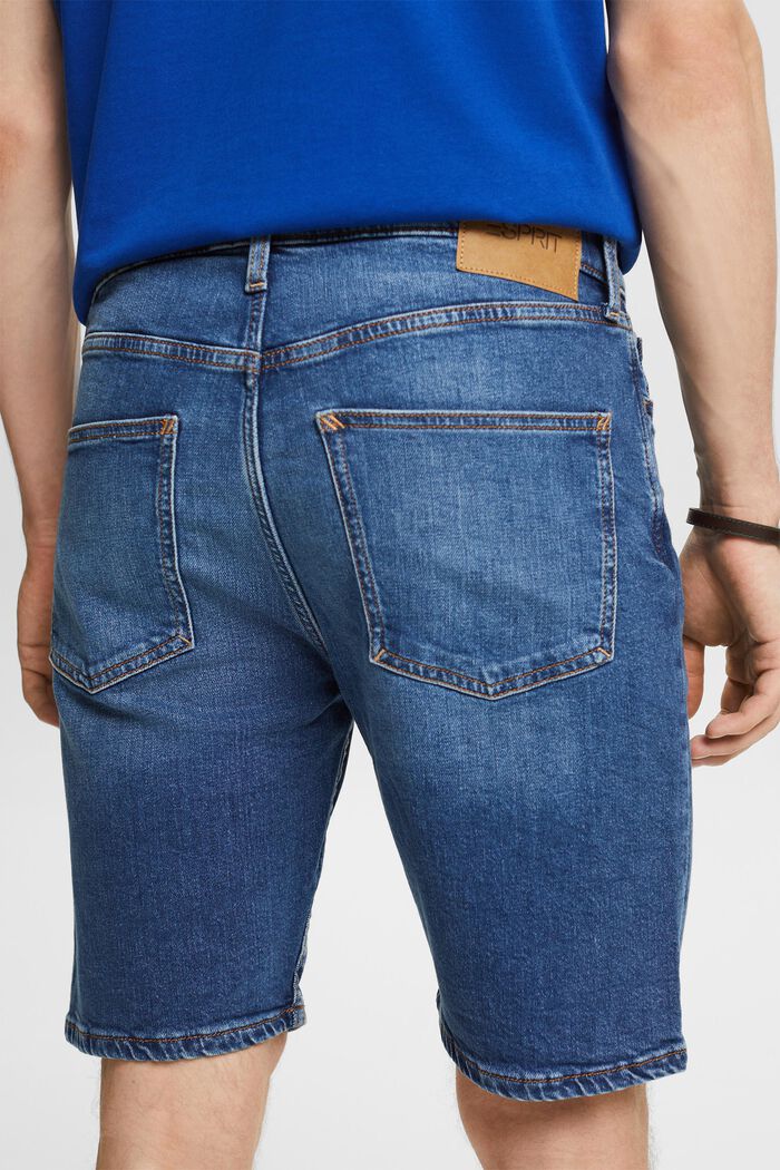 Raka jeansshorts, BLUE MEDIUM WASHED, detail image number 3