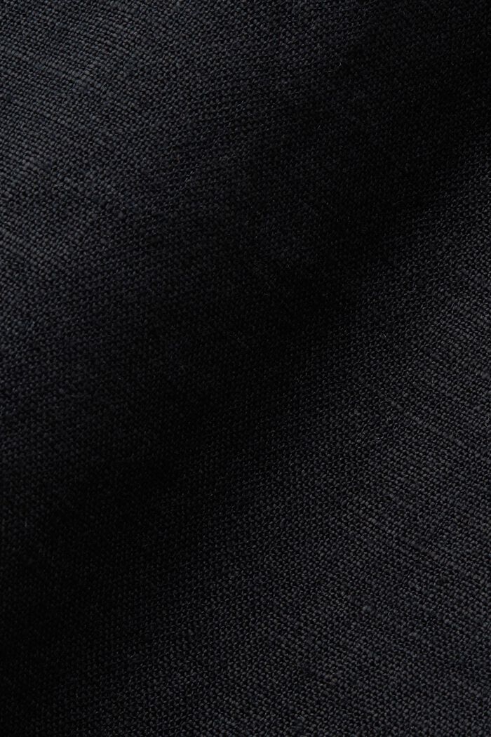 T-shirt med elastisk ärm, BLACK, detail image number 5