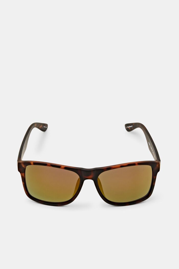 Tonade fyrkantiga solglasögon, HAVANNA, detail image number 0