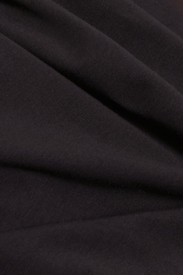 Pyjamasbyxa med spets, LENZING™ ECOVERO™, BLACK, detail image number 5