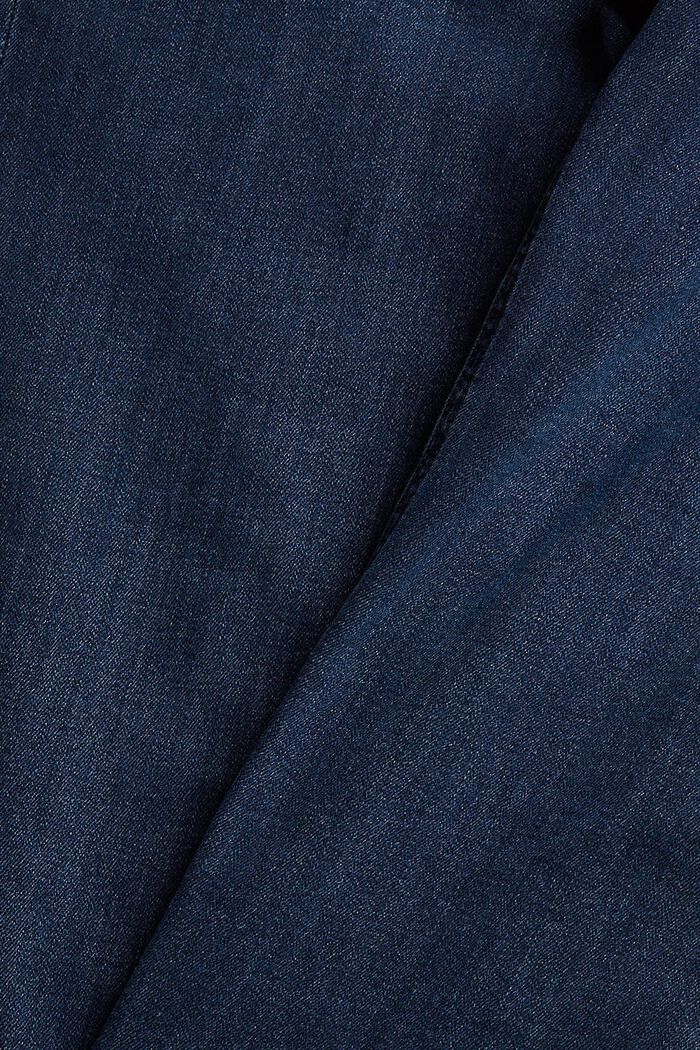 Stretchjeans med medelhög midja, BLUE BLACK, detail image number 1