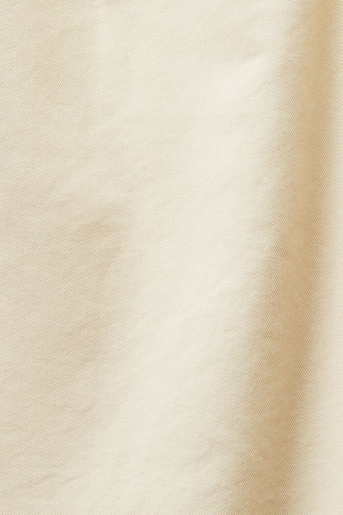 Chinosbyxa med skärp, CREAM BEIGE, detail image number 6
