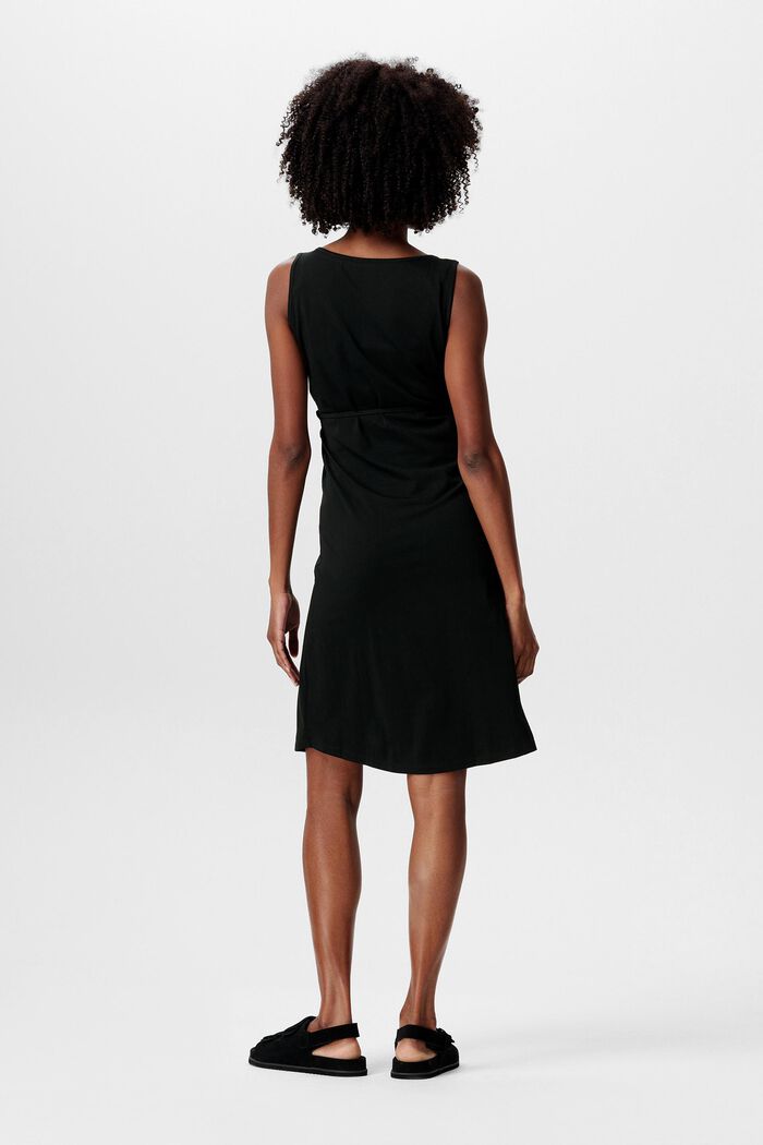 MATERNITY Ärmlös klänning, DEEP BLACK, detail image number 2