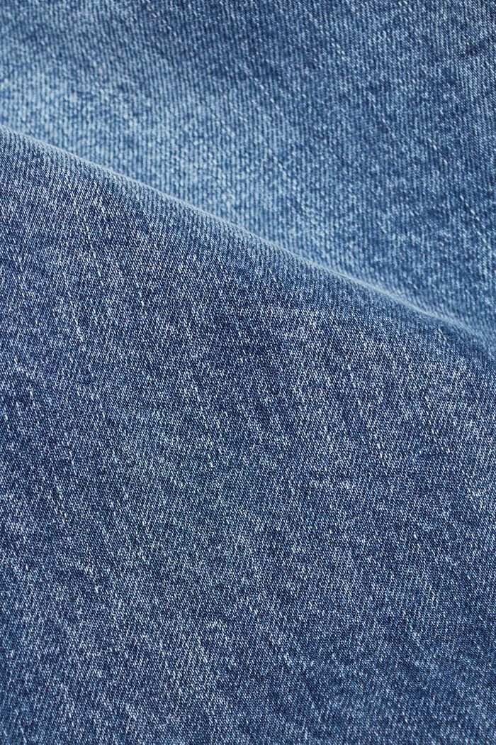 Avslappnade jeans med smal passform, BLUE LIGHT WASHED, detail image number 5
