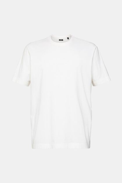 Enfärgad T-shirt, WHITE, overview