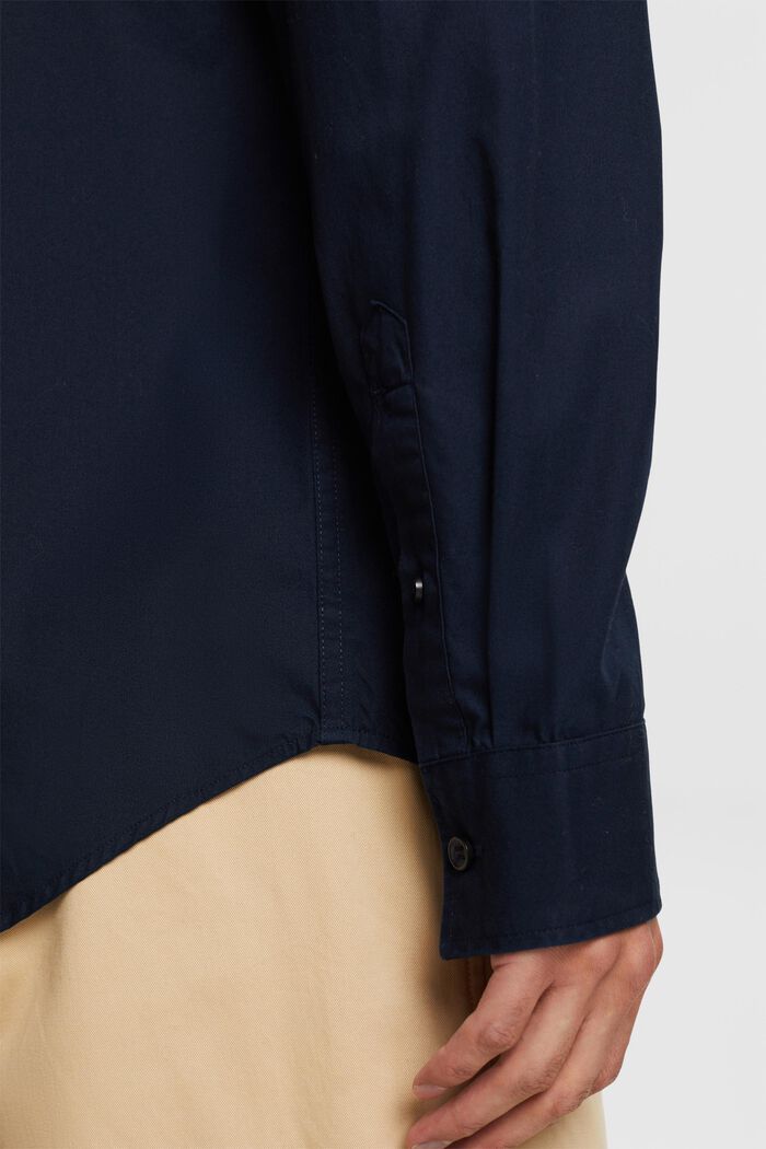 Button down-skjorta i poplin, 100% bomull, NAVY, detail image number 2