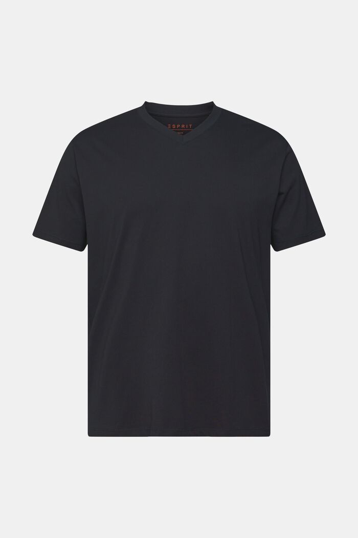 T-shirt i jersey, 100% bomull, BLACK, detail image number 2