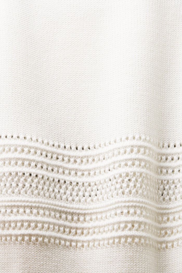 Ärmlös tröja i mesh, OFF WHITE, detail image number 5