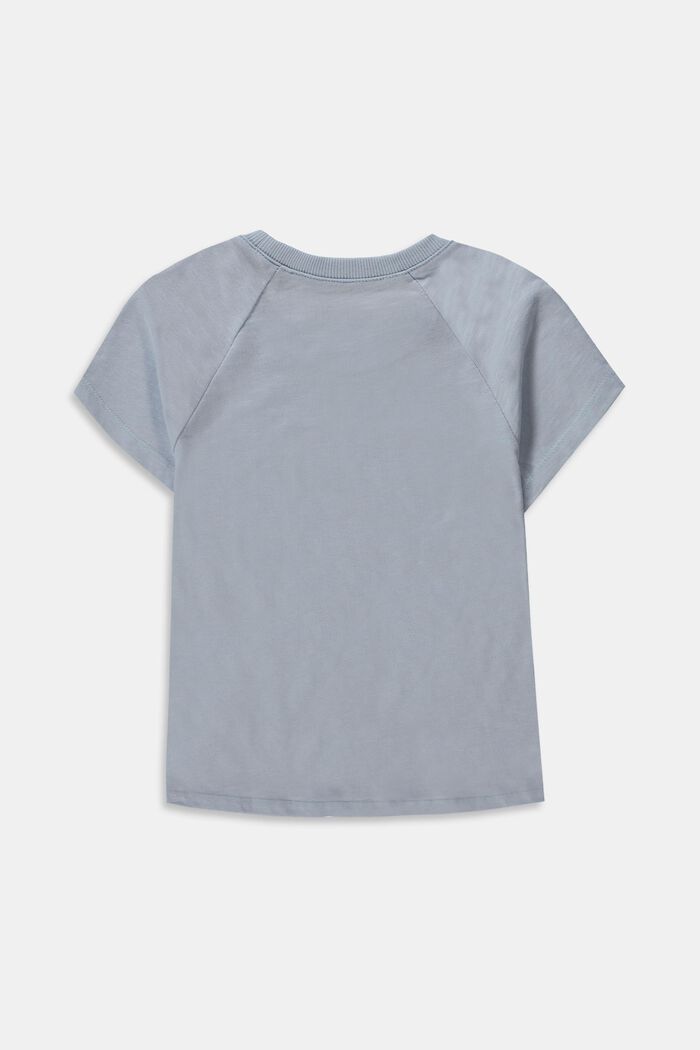 T-shirt med tryck, PASTEL BLUE, detail image number 1