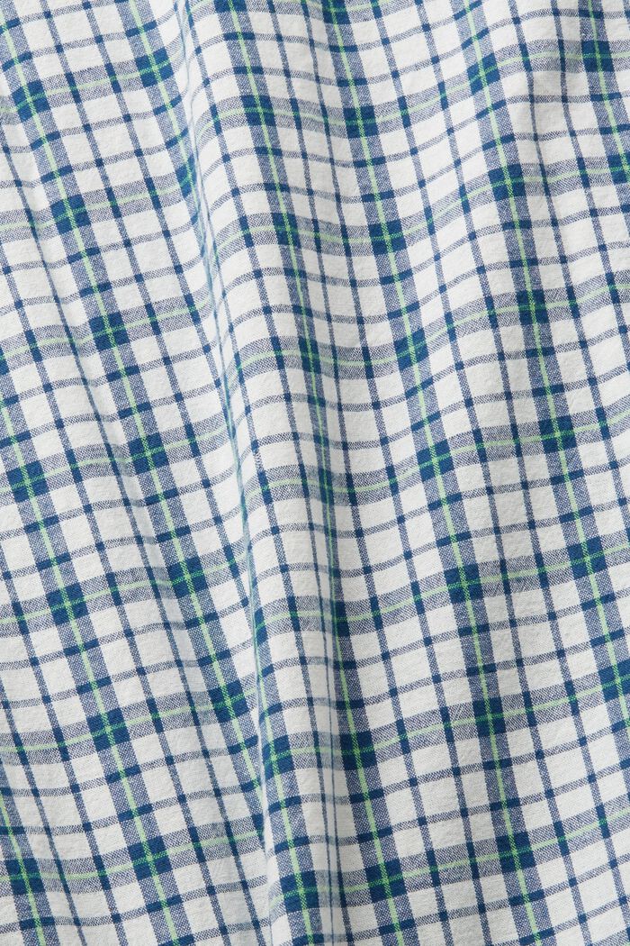 Rutig skjorta i hållbar bomull, OFF WHITE, detail image number 5