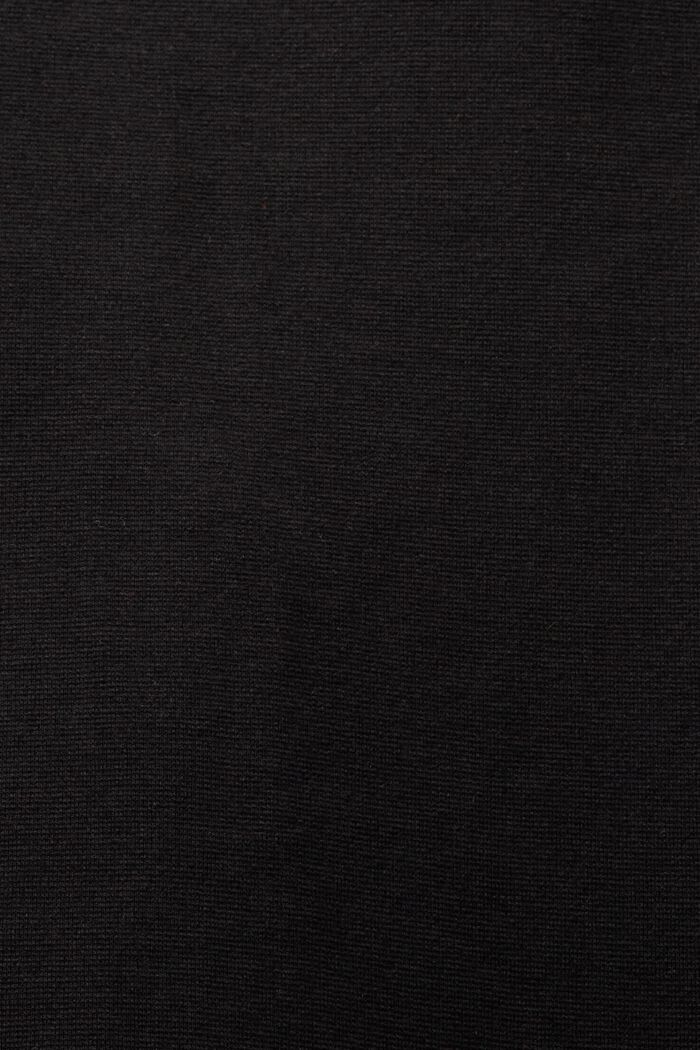 Ärmlös miniklänning i punto, BLACK, detail image number 5