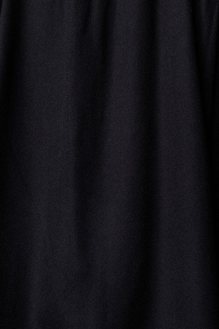 Klänning med dragsko, BLACK, detail image number 5