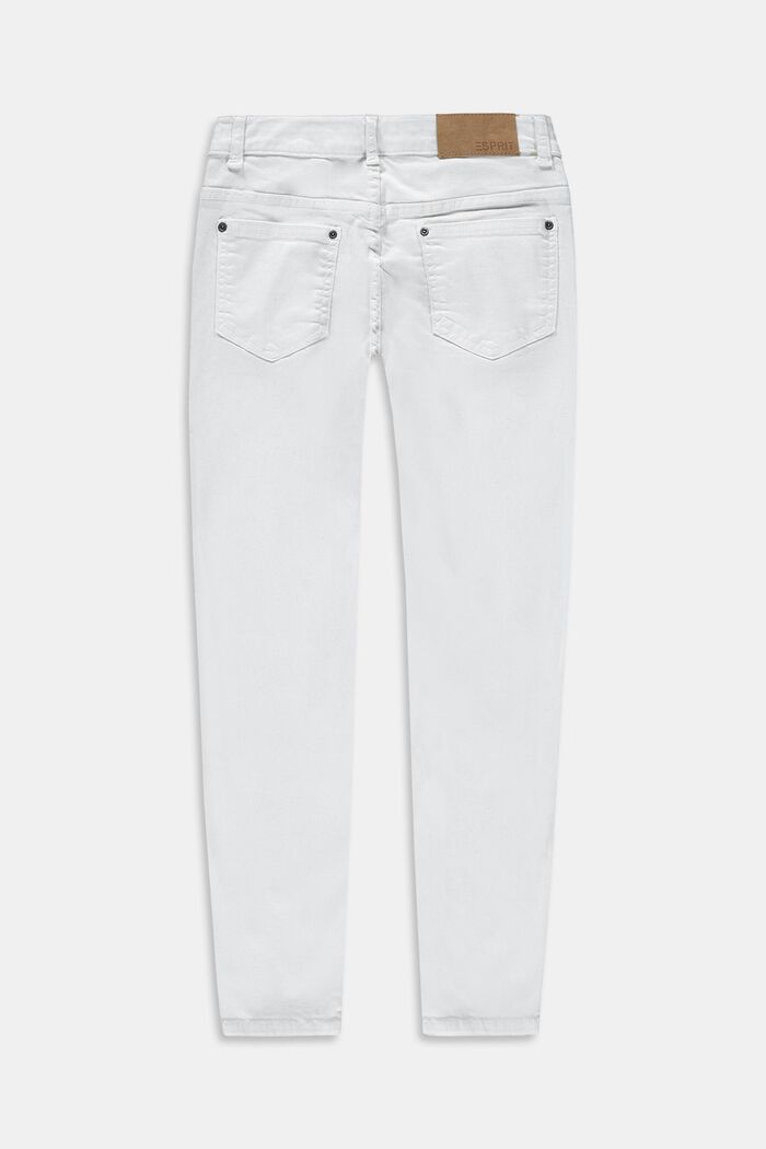 Jeans med smal passform, WHITE, detail image number 1