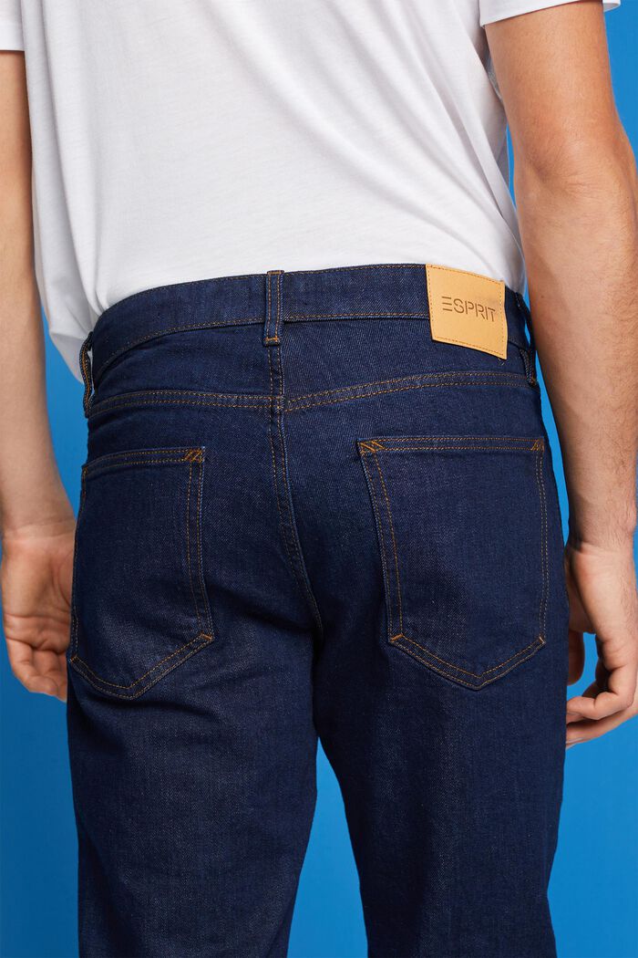 Avslappnade jeans med smal passform, BLUE RINSE, detail image number 2