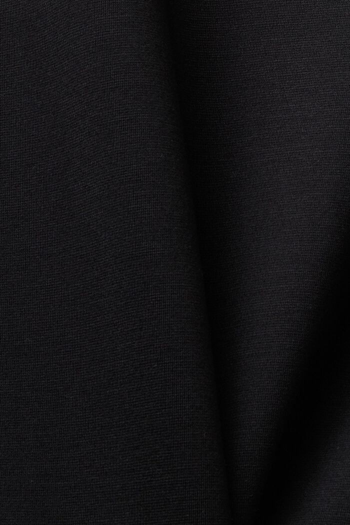 Miniklänning i jersey, BLACK, detail image number 4