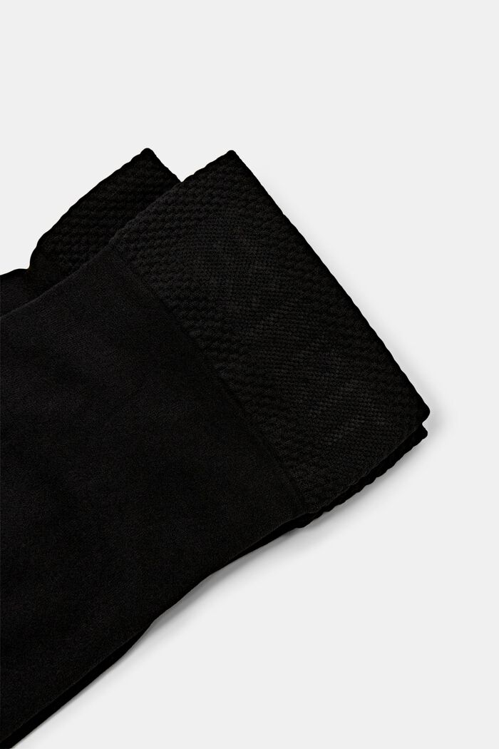 Halvtransparenta leggings, 50 DEN, BLACK, detail image number 3