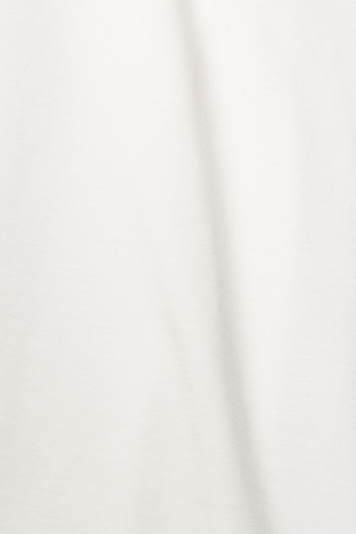 V-ringad T-shirt, TENCEL™, OFF WHITE, detail image number 1