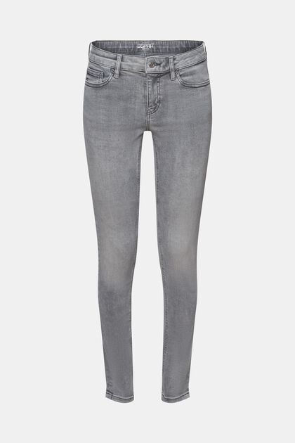Skinny-jeans med medelhög midja