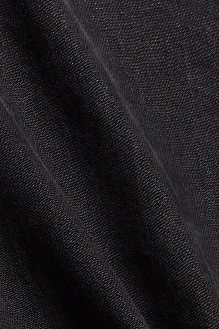 Kick Flare-jeans i ekobomull, BLACK DARK WASHED, detail image number 4