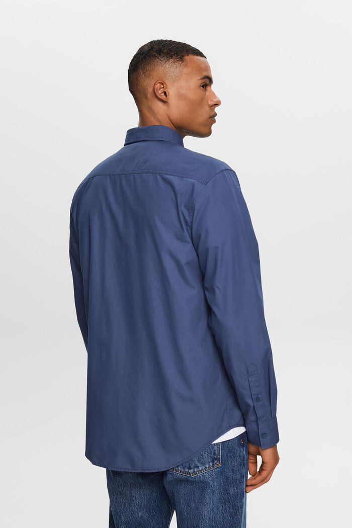Utilityskjorta i bomull, GREY BLUE, detail image number 4