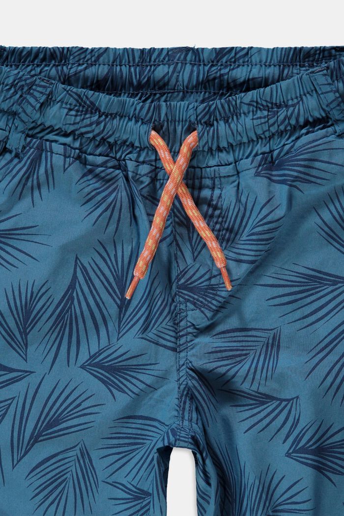 Shorts med mönster, TURQUOISE, detail image number 2