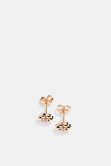 Earrings silver, ROSEGOLD, overview