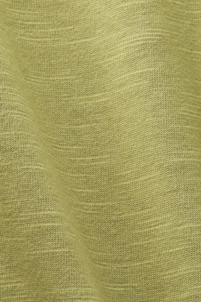 T-shirt i jersey, 100% bomull, PISTACHIO GREEN, detail image number 5