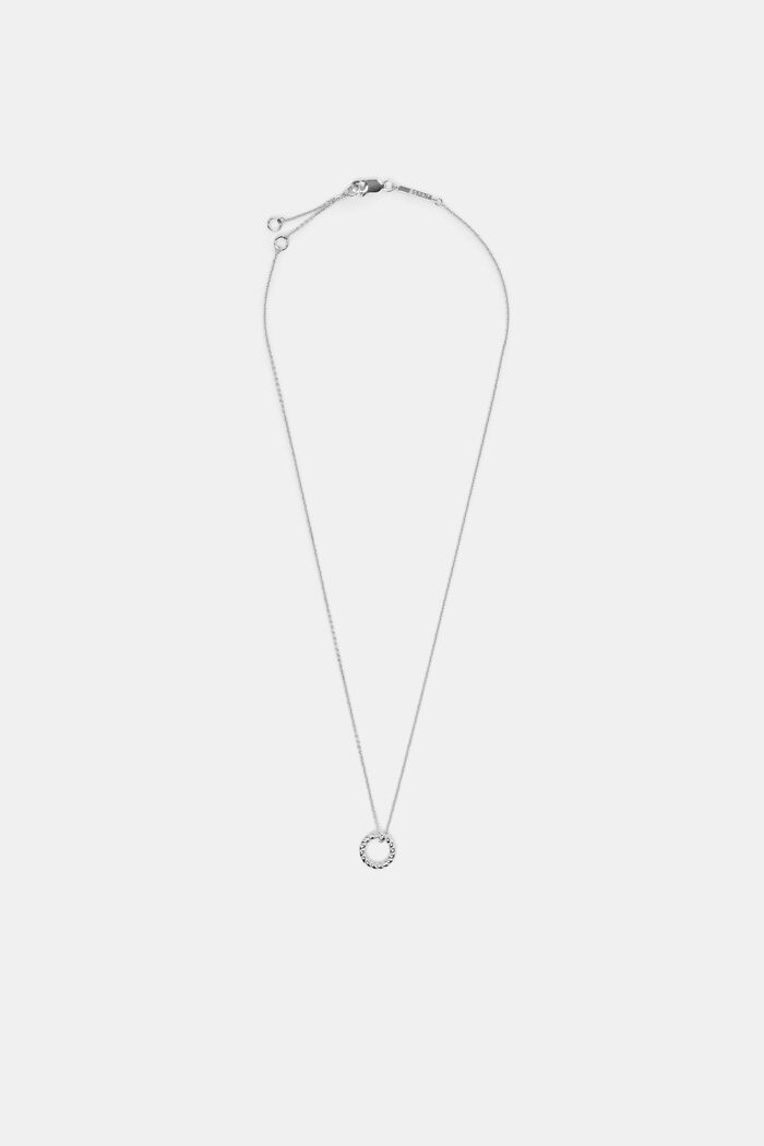 Tvinnat halsband med hänge i sterlingsilver, SILVER, detail image number 0