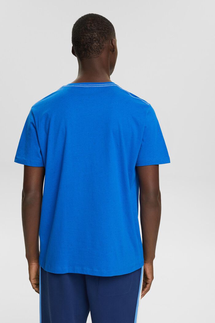 Prickig T-shirt i jersey, BLUE, detail image number 3
