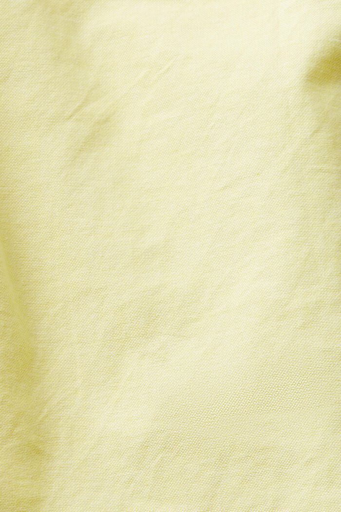 Button down-skjorta, BRIGHT YELLOW, detail image number 4