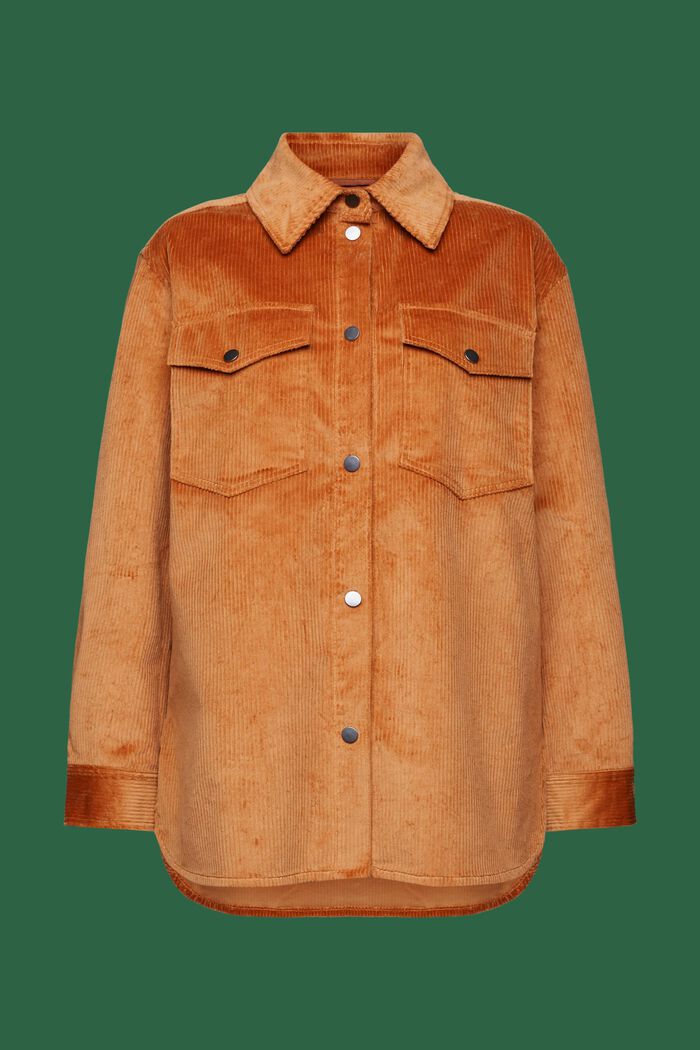 Button down-skjorta i manchester, CARAMEL, detail image number 6