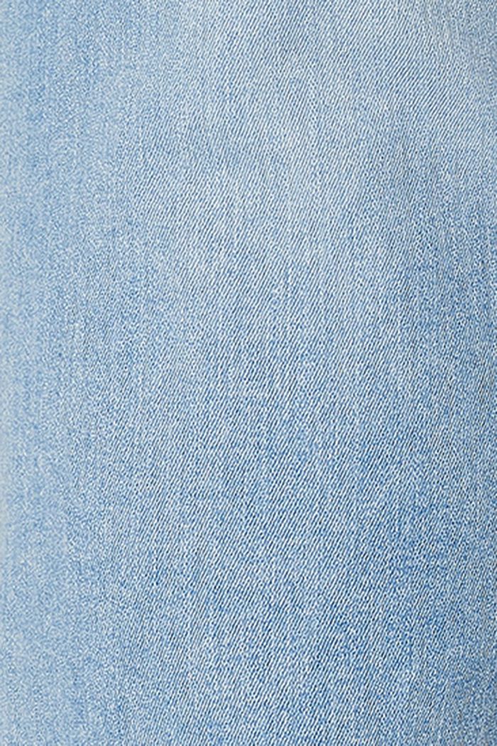 Jeansbermudas med linning över magen, LIGHT WASHED, detail image number 0