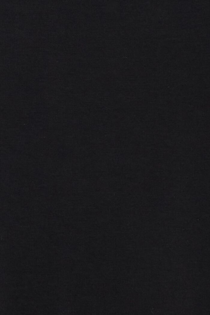 Långärmad jerseyklänning, LENZING™ ECOVERO™, BLACK INK, detail image number 5