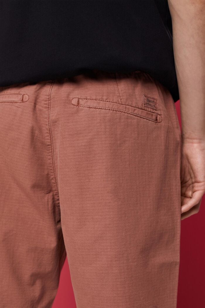 Shorts med dragsko i midjan, DARK OLD PINK, detail image number 4