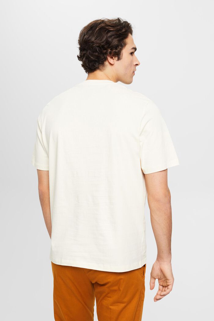 T-shirt av bomull i avslappnad passform med tryck fram, ICE, detail image number 3