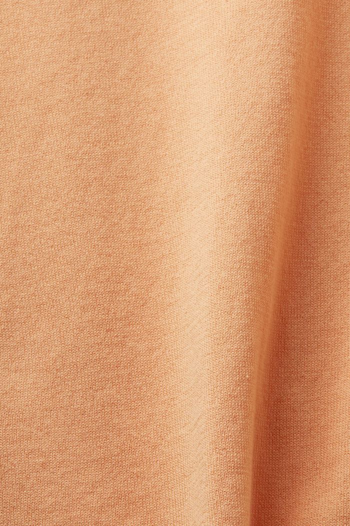 Tvåfärgad kortärmad tröja, PASTEL ORANGE, detail image number 5