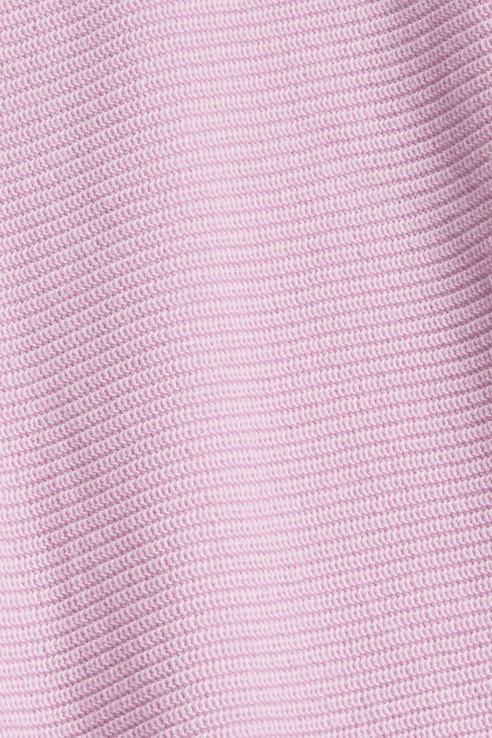 Båtringad tröja i ekologisk bomull/TENCEL™, LILAC, detail image number 1